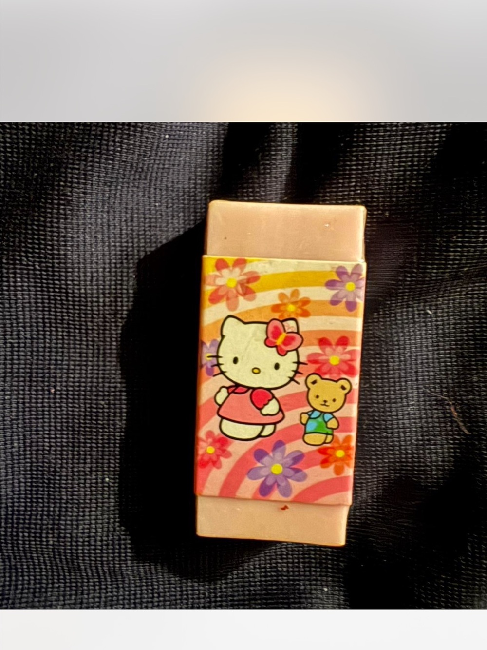 Hello Kitty Floral Eraser - Pink